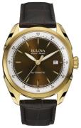 Bulova Miesten kello 64B127 Accutron Ruskea/Nahka Ø42 mm