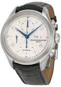 Baume & Mercier Miesten kello M0A10123 Clifton Hopea/Nahka Ø43 mm