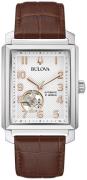 Bulova Miesten kello 96A268 Sutton Hopea/Nahka