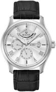 Bulova Miesten kello 96C141 Classic Hopea/Nahka Ø43 mm