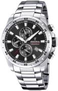 Festina Miesten kello F20463-4 Musta/Teräs Ø45 mm