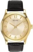 Bulova Miesten kello 97A70 Samppanja/Nahka Ø38 mm