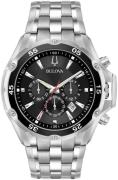 Bulova Miesten kello 98B333 Musta/Teräs Ø45 mm