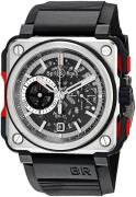 Bell & Ross Miesten kello BR-X1-BLACK-TITANIUM Experimental