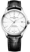 Baume & Mercier Miesten kello M0A10518 Clifton Valkoinen/Nahka