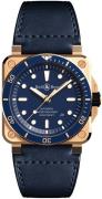 Bell & Ross Miesten kello BR-03-92-DIVER-BRONZE-BLUE Instruments