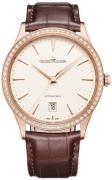 Jaeger LeCoultre Miesten kello 1232501 Master Ultra Thin Beige/Nahka