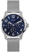 Guess Miesten kello W1040G1 Iconic Sininen/Teräs Ø42 mm