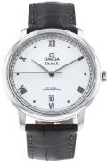 Omega Miesten kello 424.13.40.20.02.007 De Ville Prestige Hopea/Nahka