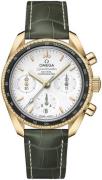 Omega 324.63.38.50.02.004 Speedmaster Chronograph 38 Mm Hopea/Nahka