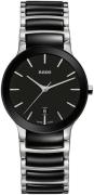 Rado Naisten kello R30935172 Centrix Musta/Keraaminen Ø28 mm