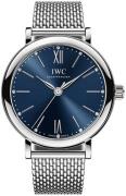 IWC Naisten kello IW357404 Portofino Sininen/Teräs Ø34 mm