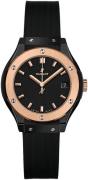 Hublot Naisten kello 581.CO.1181.RX Classic Fusion Musta/Kumi Ø33 mm