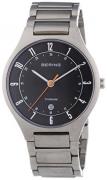 Bering Miesten kello 11739-772 Titanium Harmaa/Titaani Ø39 mm