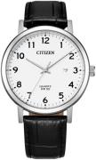 Citizen Miesten kello BI5070-06A Dress Valkoinen/Nahka Ø40.5 mm