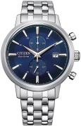 Citizen Miesten kello CA7060-88L Chrono Sininen/Teräs Ø42 mm