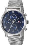 Tommy Hilfiger Miesten kello 1791398 Sininen/Teräs Ø44 mm