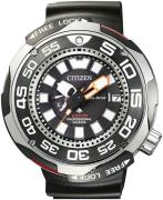 Citizen Miesten kello BN7020-09E Professional Diver Musta/Kumi Ø52 mm