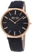 So & Co New York 5103.5 SoHo Sininen/Nahka Ø41 mm