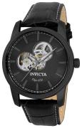 Invicta Miesten kello 22619 Musta/Nahka Ø44 mm