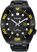 Pulsar Miesten kello PG8285X1 Musta/Teräs Ø46 mm