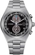 Citizen Miesten kello CA7090-87E Titanium Musta/Titaani Ø43 mm