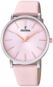 Festina Naisten kello F20371-2 Pinkki/Nahka Ø38 mm