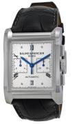 Baume & Mercier Miesten kello MOA10032 Hampton Hopea/Nahka