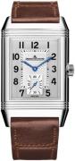 Jaeger LeCoultre Miesten kello 3848422 Reverso Classic Hopea/Nahka