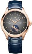 Baume & Mercier Miesten kello MOA10547 Clifton Harmaa/Nahka Ø42