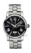 Montblanc Miesten kello 102340 Star Musta/Teräs Ø42 mm