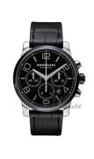 Montblanc Miesten kello 102365 Timewalker Chronograph Musta/Nahka