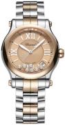 Chopard Naisten kello 278559-6019 Happy Sport Punakultaa/18K