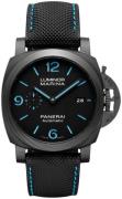 Panerai Miesten kello PAM01661 Luminor Musta/Nahka Ø44 mm