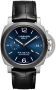 Panerai Miesten kello PAM01279 Luminor Sininen/Nahka Ø42 mm