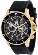 Invicta Miesten kello 39173 Disney Musta/Kumi Ø48 mm