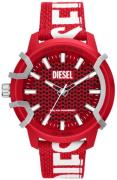 Diesel Miesten kello DZ4620 Griffed Punainen/Tekstiili Ø48 mm