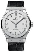 Hublot Miesten kello 542.NX.2611.LR Classic Fusion Hopea/Nahka Ø42 mm