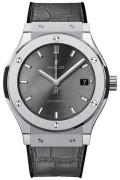 Hublot Miesten kello 511.NX.7071.LR Classic Fusion Harmaa/Nahka Ø45