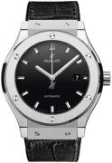 Hublot Miesten kello 542.NX.1270.LR Classic Fusion Musta/Kumi Ø42 mm