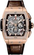 Hublot Miesten kello 641.OX.0183.LR.1104 Big Bang 42Mm Musta/Kumi