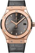 Hublot Naisten kello 581.OX.7081.LR Classic Fusion Harmaa/Kumi Ø33 mm