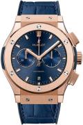 Hublot Miesten kello 541.OX.7180.LR Classic Fusion Sininen/Kumi Ø42