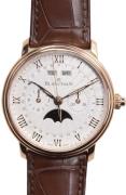 Blancpain Miesten kello 6685-3642-55B Villeret Hopea/Nahka Ø40 mm