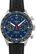 Tissot Miesten kello T131.627.16.042.00 Prs 516 Sininen/Nahka Ø45 mm