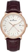 Blancpain Miesten kello 6662-3642-55 Villeret Hopea/Nahka Ø40 mm