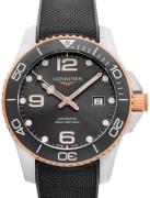 Longines Miesten kello L3.782.3.78.9 HydroConquest Harmaa/Kumi Ø43 mm