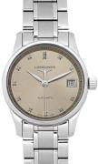 Longines Naisten kello L2.357.4.07.6 Master Beige/Teräs Ø34 mm