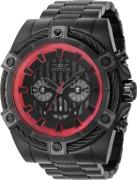 Invicta Miesten kello 40087 Star Wars Musta/Teräs Ø52 mm