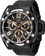 Invicta Miesten kello 39145 S1 Rally Musta/Teräs Ø53 mm